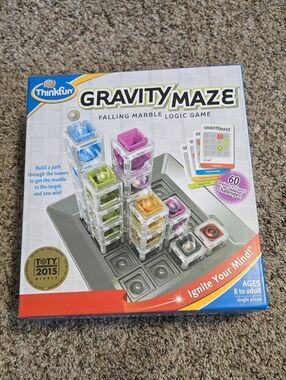ThinkFun Gravity Maze Kids Marble Logic Game - Multi-Color